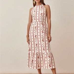 Reformation Enna Linen dress✨ never worn NWT size 8